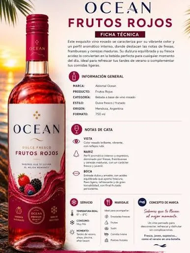 Ocean Frutos Rojos