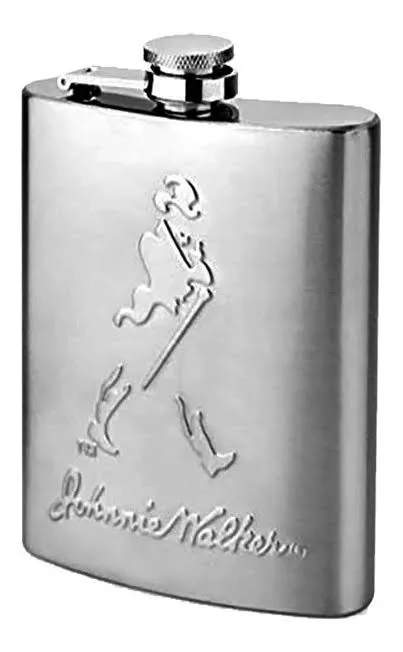 Petaca Acero Johnnie Walker