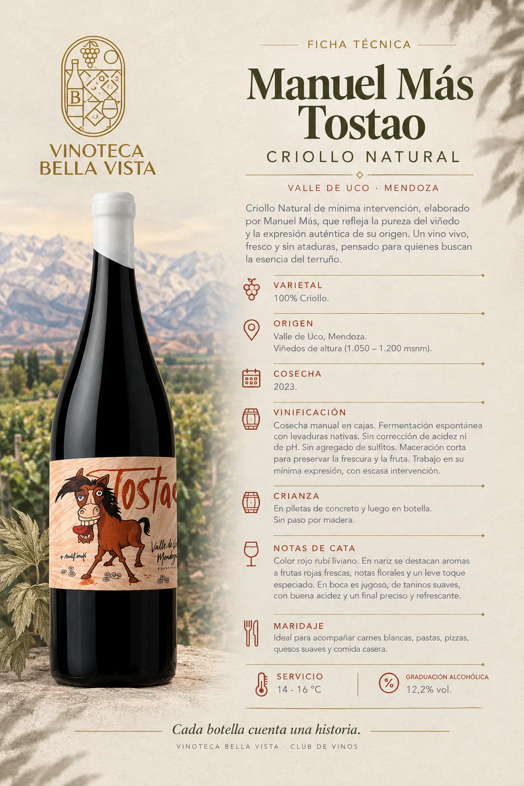 Manuel Mas Tostao Criolla